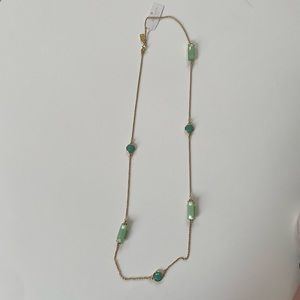 Brand new gold Kate Spade necklace